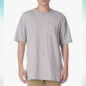 Carhartt Men's Short Sleeve Gray Tee